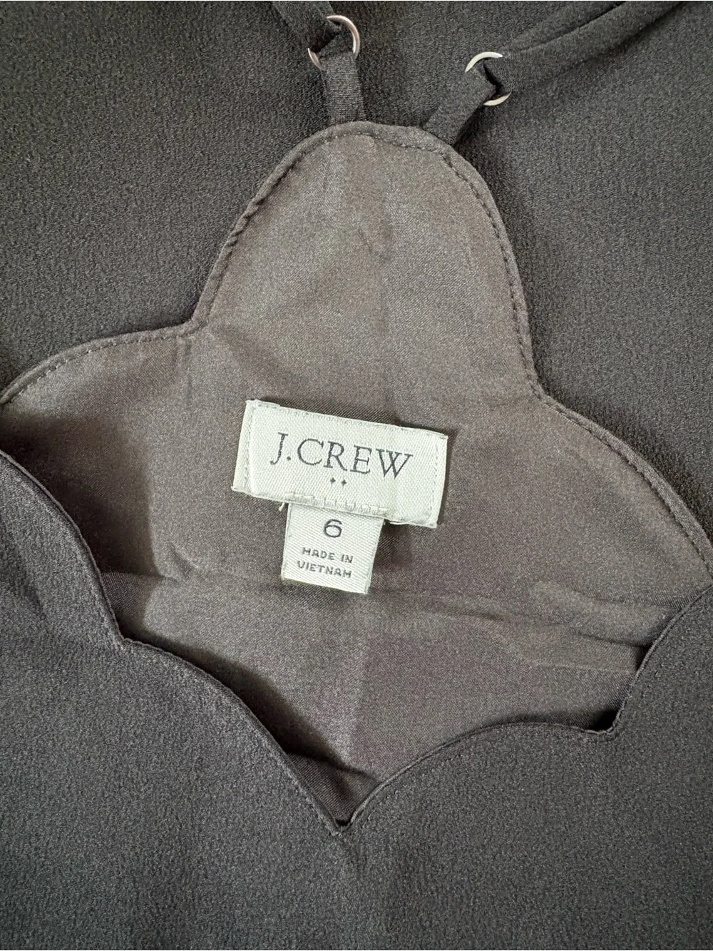 J. Crew silky black